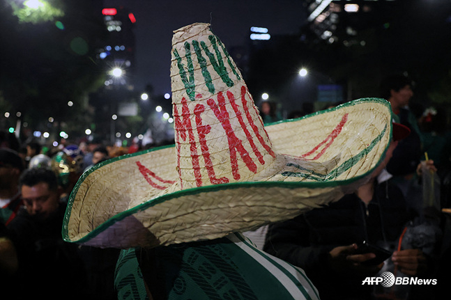 Aficionados mexicanos al fútbol. /AFPBBNews=NEWS1