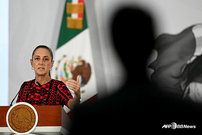 Claudia Sheinbaum, presidenta de México. /AFPBBNews=NEWS1