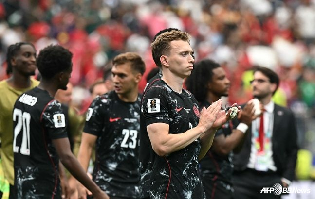 Canadá eliminado de la Copa Mundial de la FIFA América del Norte 2026. /AFPBBNews=NEWS1
