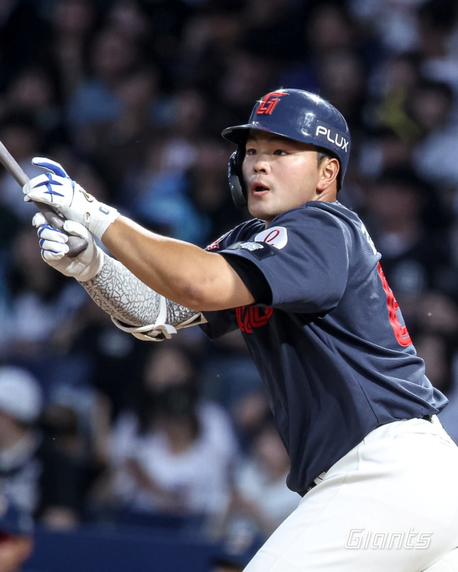 Ким Дон Хён. /Фото = Предоставлено Lotte Giants