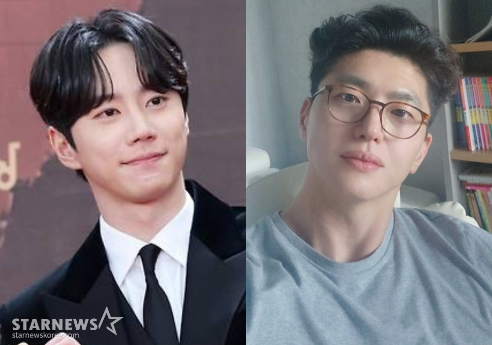 Lee Jun-young (izquierda), la escritora So Jae-young /foto=StarNews, SNS