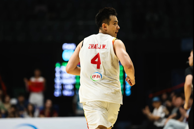 台湾戦に勝利した中国。 /写真=FIBA