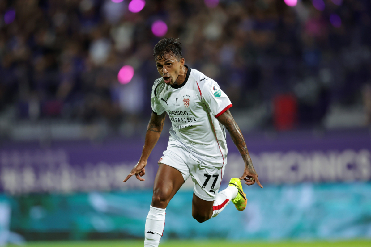 Wanderson, defensa del Pohang Steelers. /foto=Federación Coreana de Fútbol Profesional