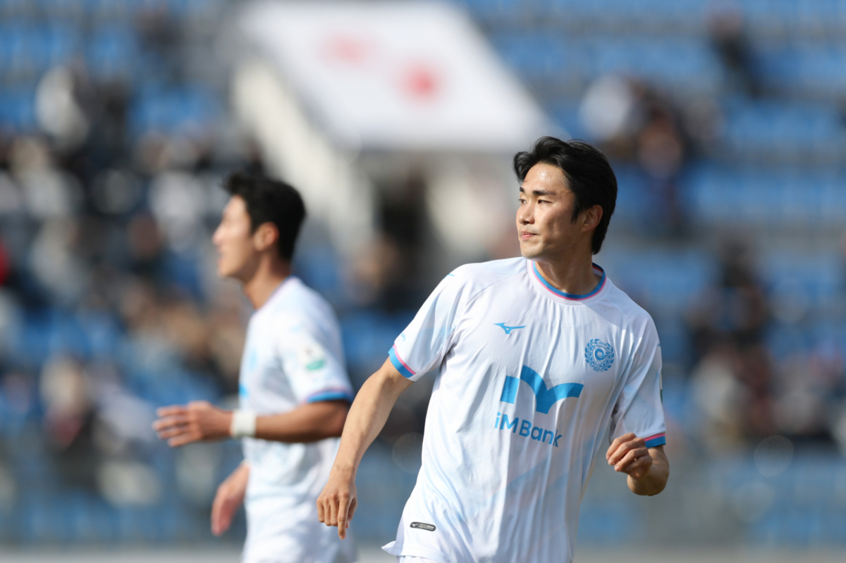 Jugador del Daegu FC, Kim Ju-gong. /Foto=Federación Coreana de Fútbol Profesional proporcionado