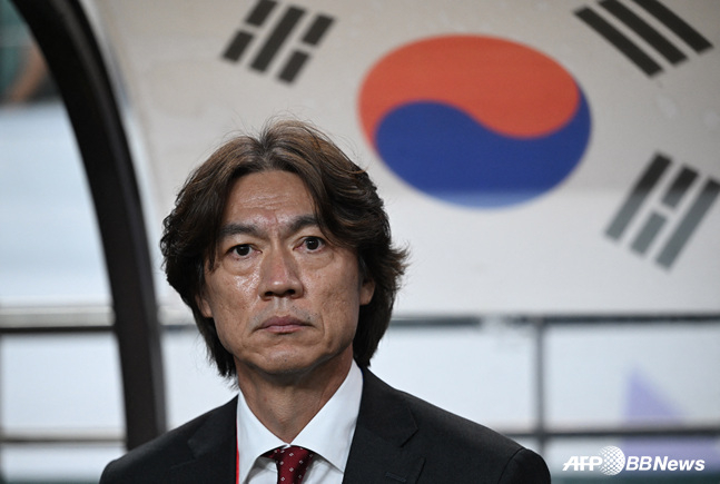 洪明甫(ホン·ミョンボ)元韓国サッカー代表チーム監督。 /AFPBBNews=ニュース1