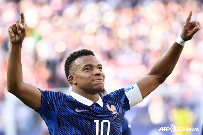 Kylian Mbappe. /AFPBBNews=NEWS1