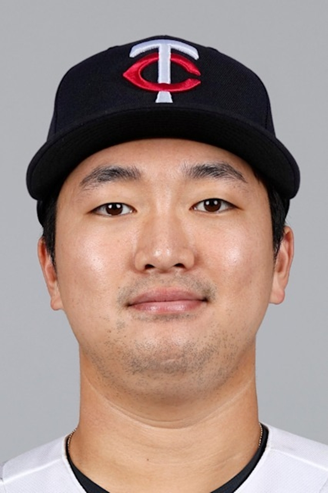 Ko Woo-seok vistiendo el uniforme de Minnesota. /foto=Sitio web oficial de las Grandes Ligas de Béisbol