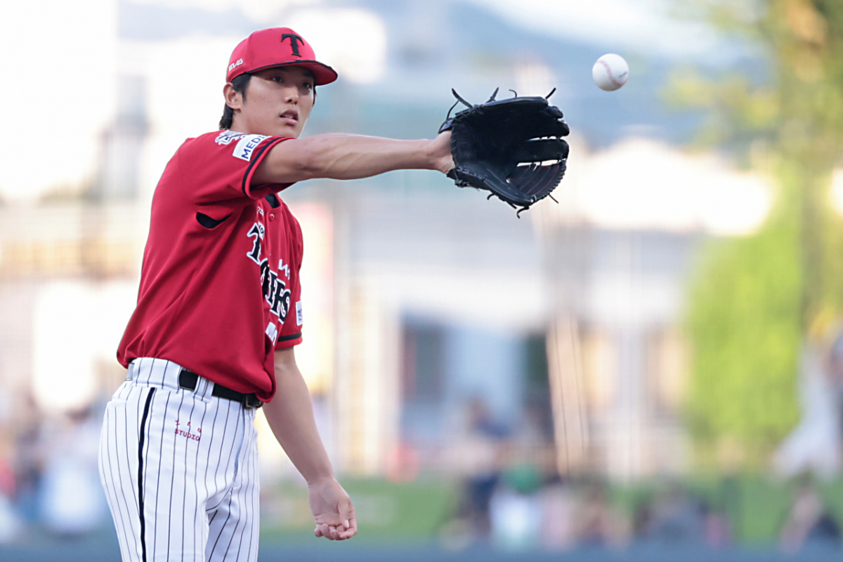 Lee Ui-ri, lanzador zurdo de los KIA Tigers. /Foto=Proporcionado por los KIA Tigers