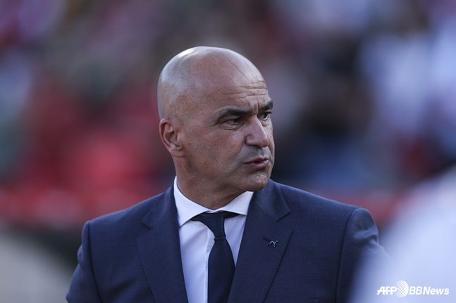 Roberto Martinez, former Portugal national team coach. /AFPBBNews=NEWS1