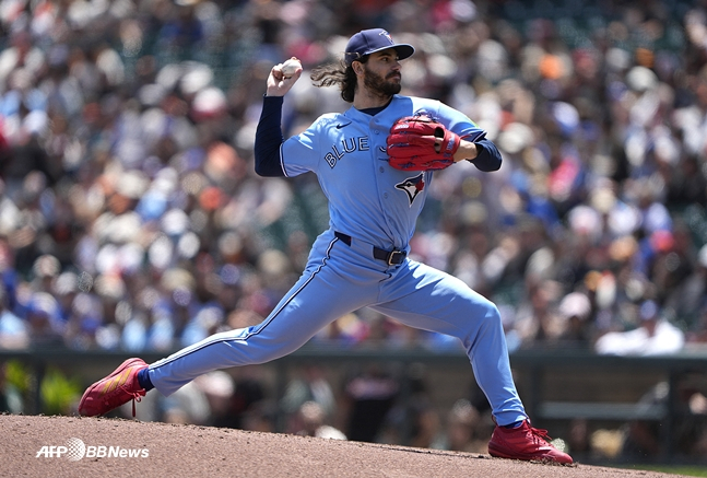 Dylan Cease recorded eight scoreless innings. /AFPBBNews=NEWS1