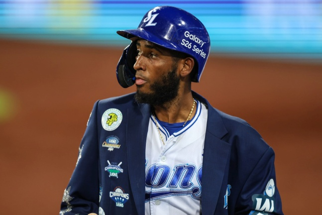 Lewin Diaz. /Photo=Samsung Lions provided