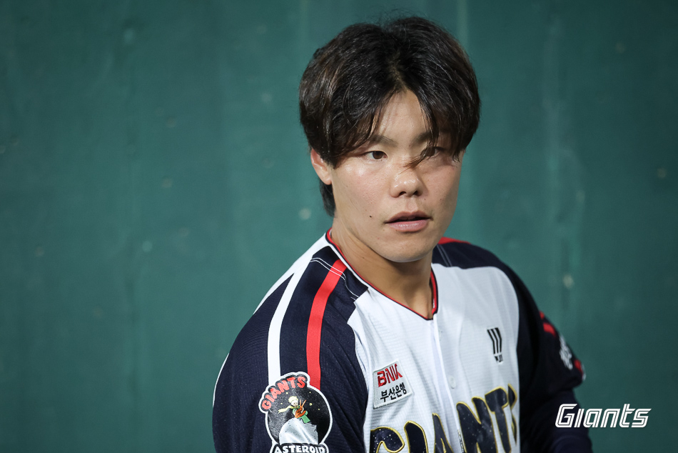 Lotte Giants Iimura Shota. /Photo=Lotte Giants