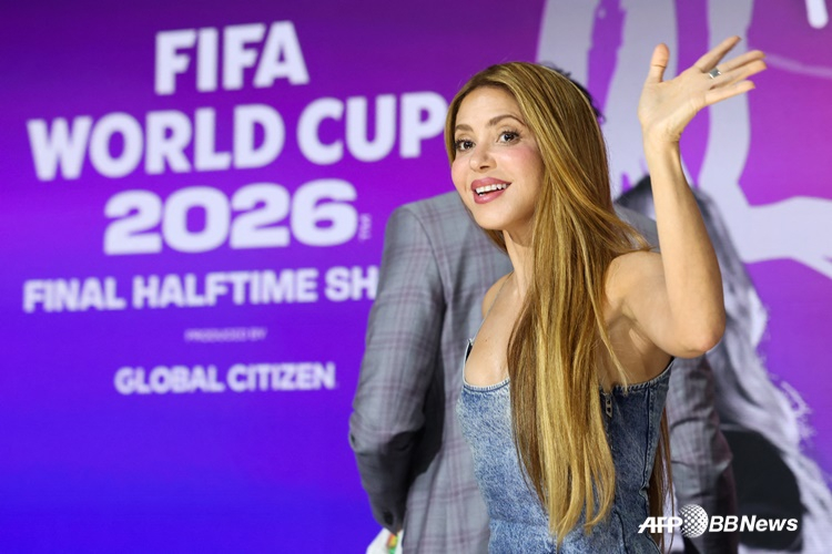 Shakira. /AFPBBNews=NEWS1