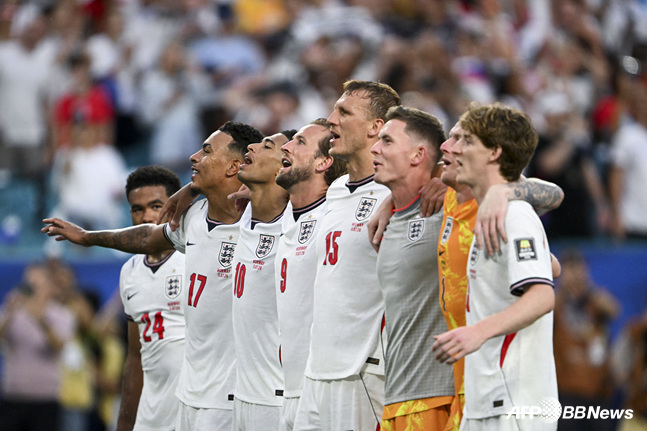 England national team. /AFPBBNews=NEWS1