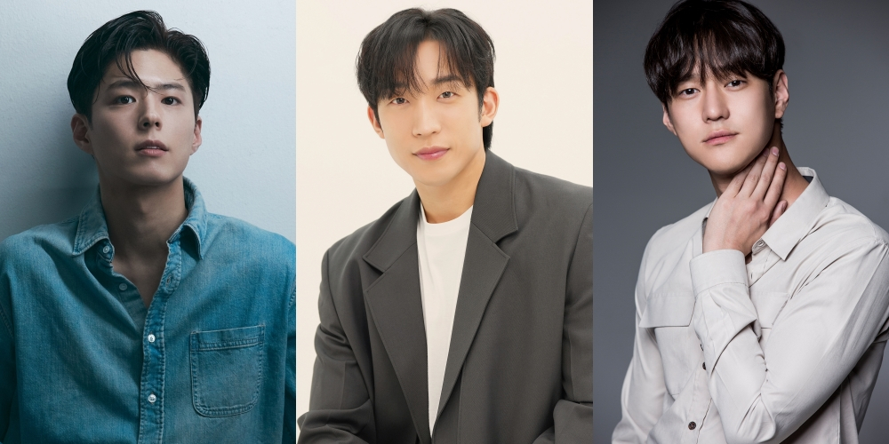 Park Bo-gum, Lee Sang, and Ko Kyung-pyo / Photo=Each agency