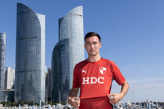 Otabek Akhaddov official. /Photo=Busan IPark provided