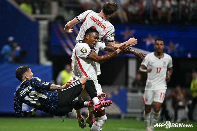 Partido entre Inglaterra y Argentina. /AFPBBNews=NEWS1