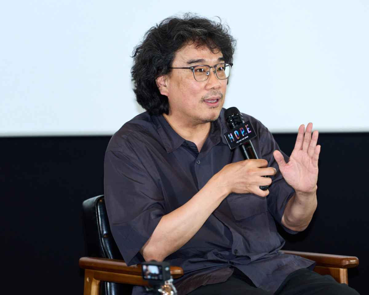 "내가 도대체 뭘 본거지"..'호프' 본 봉준호 감독이 남긴 말 [스타이슈]