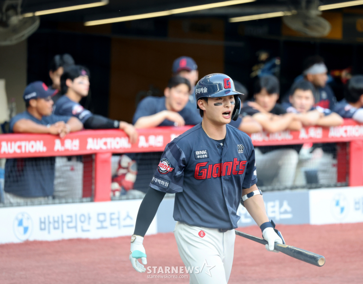 김태형이 밝힌 윤동희·나승엽 콜업 조건 "가장 좋았던 모습이면 부른다→지금은 똑같더라"