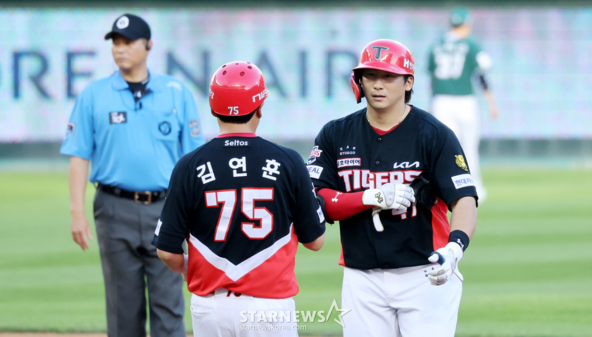 [포토] 적시2루타 나성범