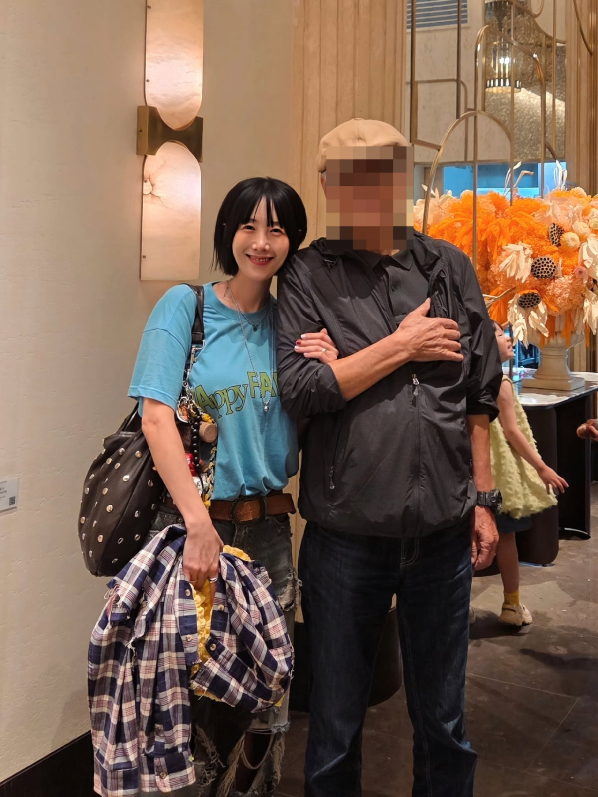 '♥하하' 별, 시母 융드옥정 근황 공개 "매일 기도해"