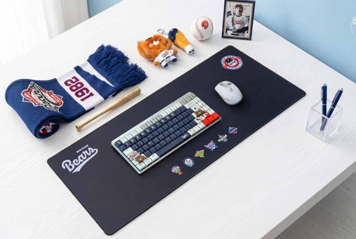 두산 베어스, 디지털 액세서리 브랜드 로지텍과 협업 '8월 2일까지 한정 혜택'