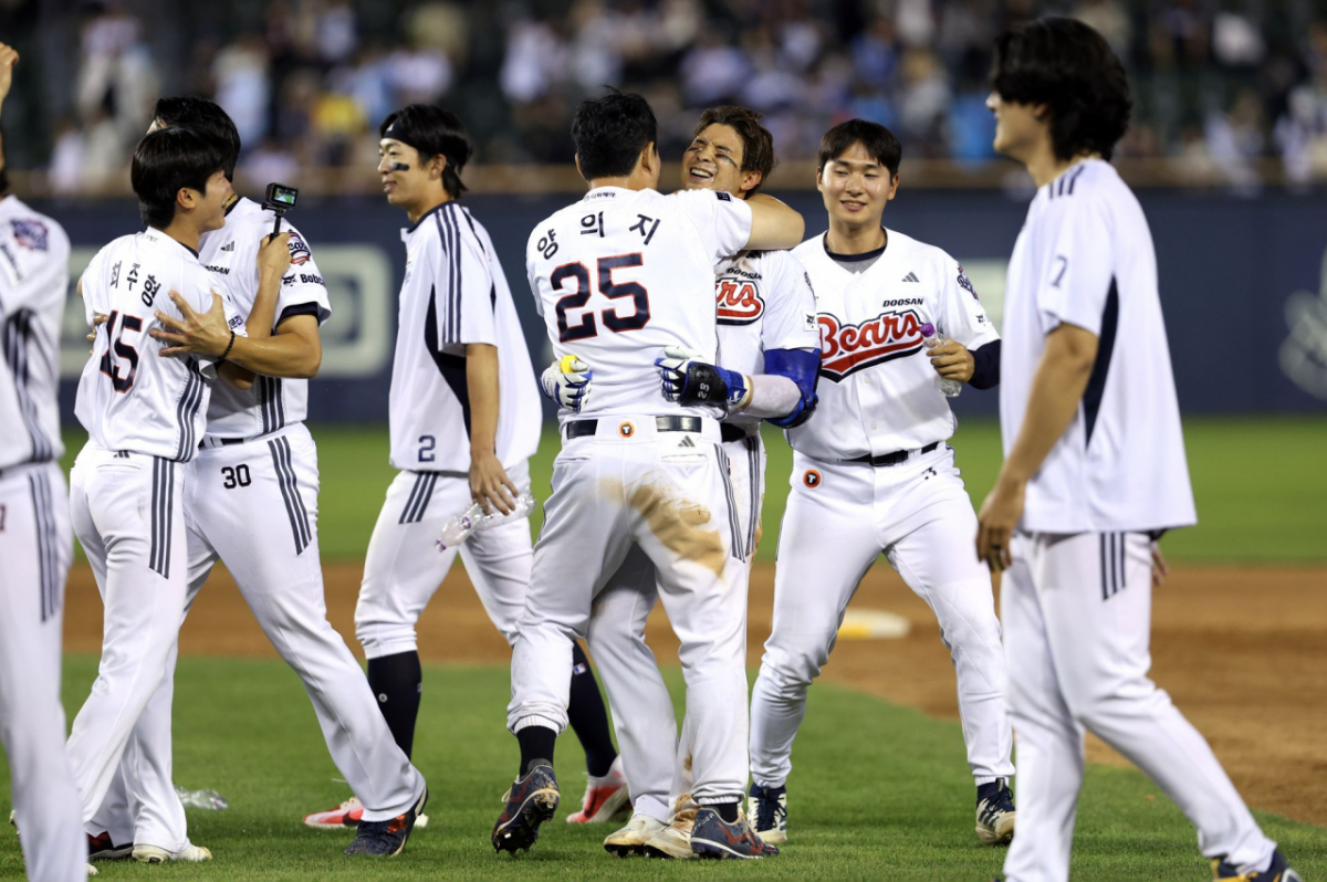'심상치 않다' 1위·1위라니, 상위권 판도 뒤흔드나... 두산 드디어 2위→1위 차례로 만난다