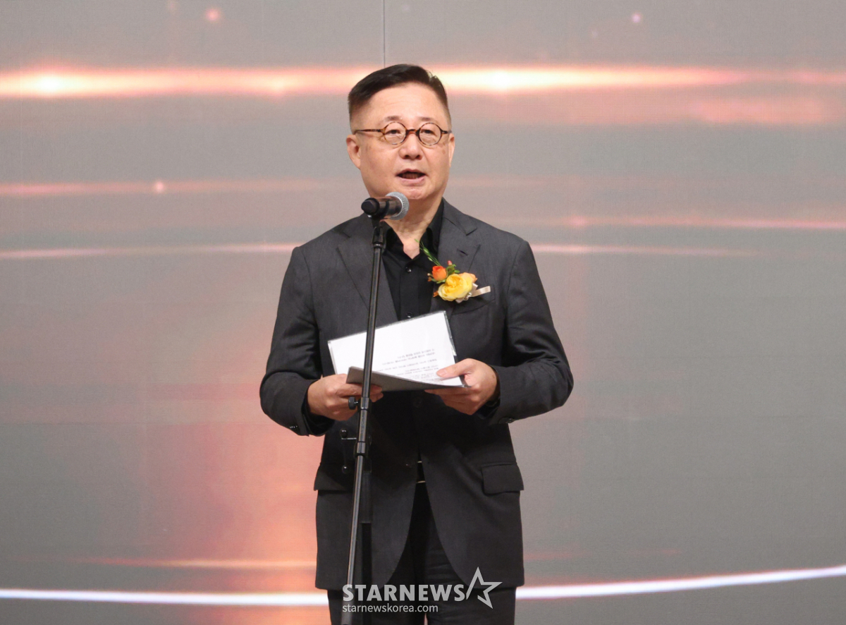 [포토] 정상수 교수, 2026 방송광고 페스티벌 경과 보고