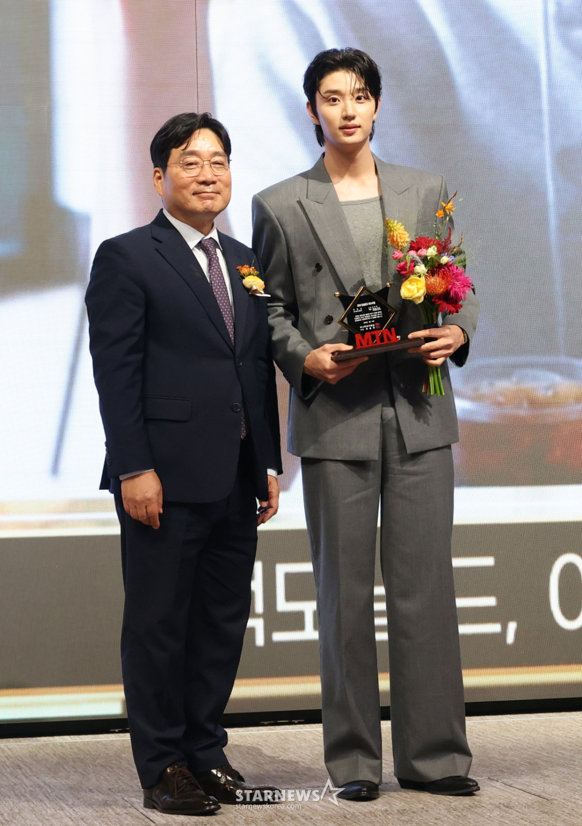 [포토] 김재원 '맥도날드와 아사히 모델로 신인상'