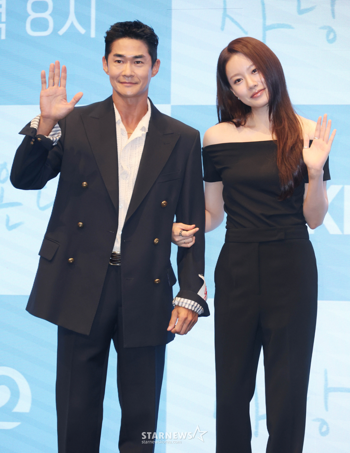 배정남-박유나 '다정한 손인사'[★포토]