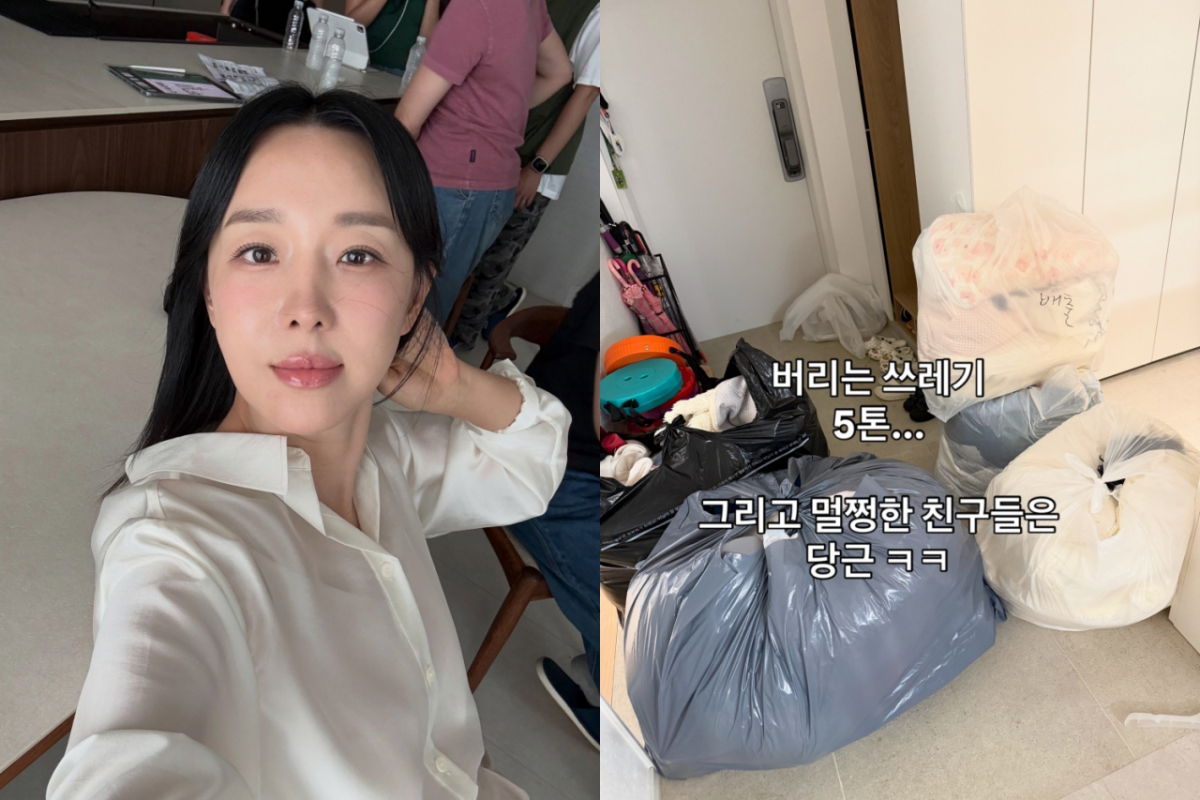 이지혜, '압구정 80평 집' 떠나 이사.."버리는 쓰레기만 5톤"