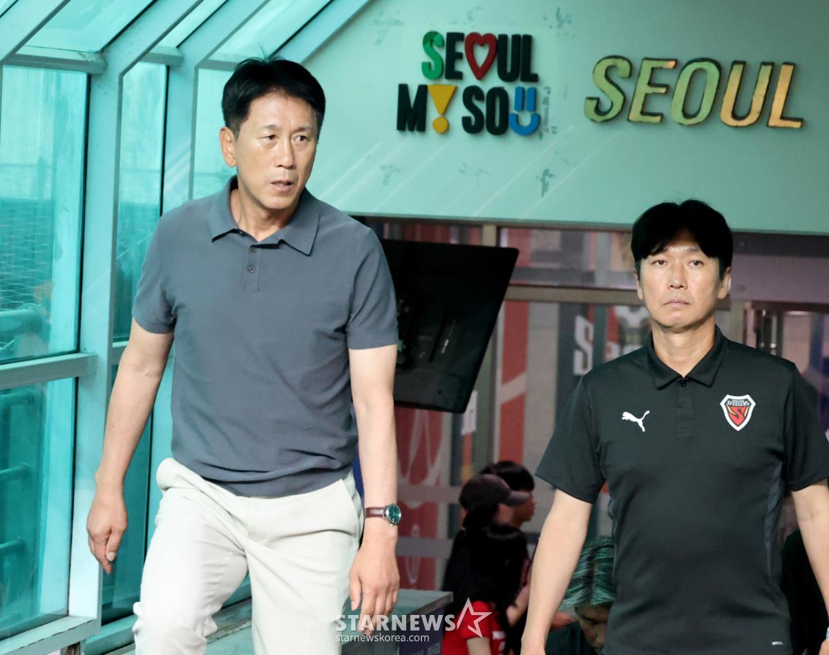 [한번에쓱] '1위 질주하는 서울 잡으로 왔다!' 박태하 감독