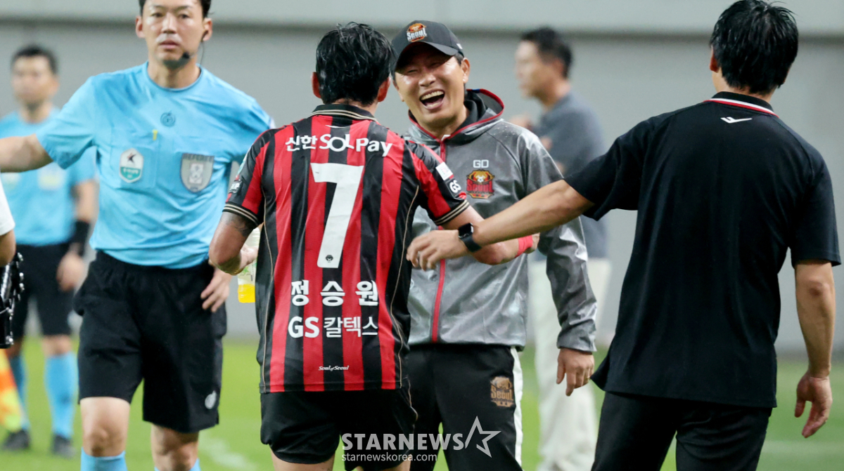 [포토]'승원이가 해내는구나!' 김기동 감독