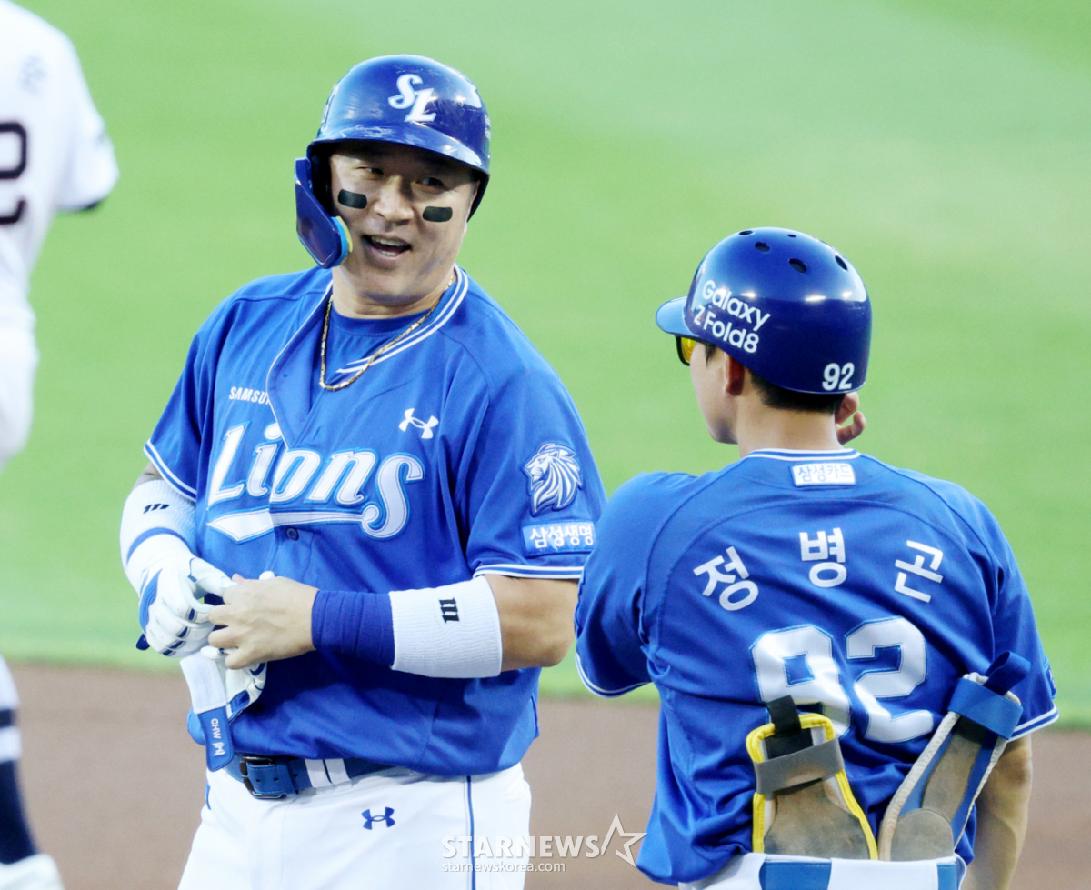 '드디어 떴다' 삼성, 보스 KBO 데뷔전 '선발 라인업 공개' 전날 제외 주전 3인방 모두 복귀했다 [잠실 현장]