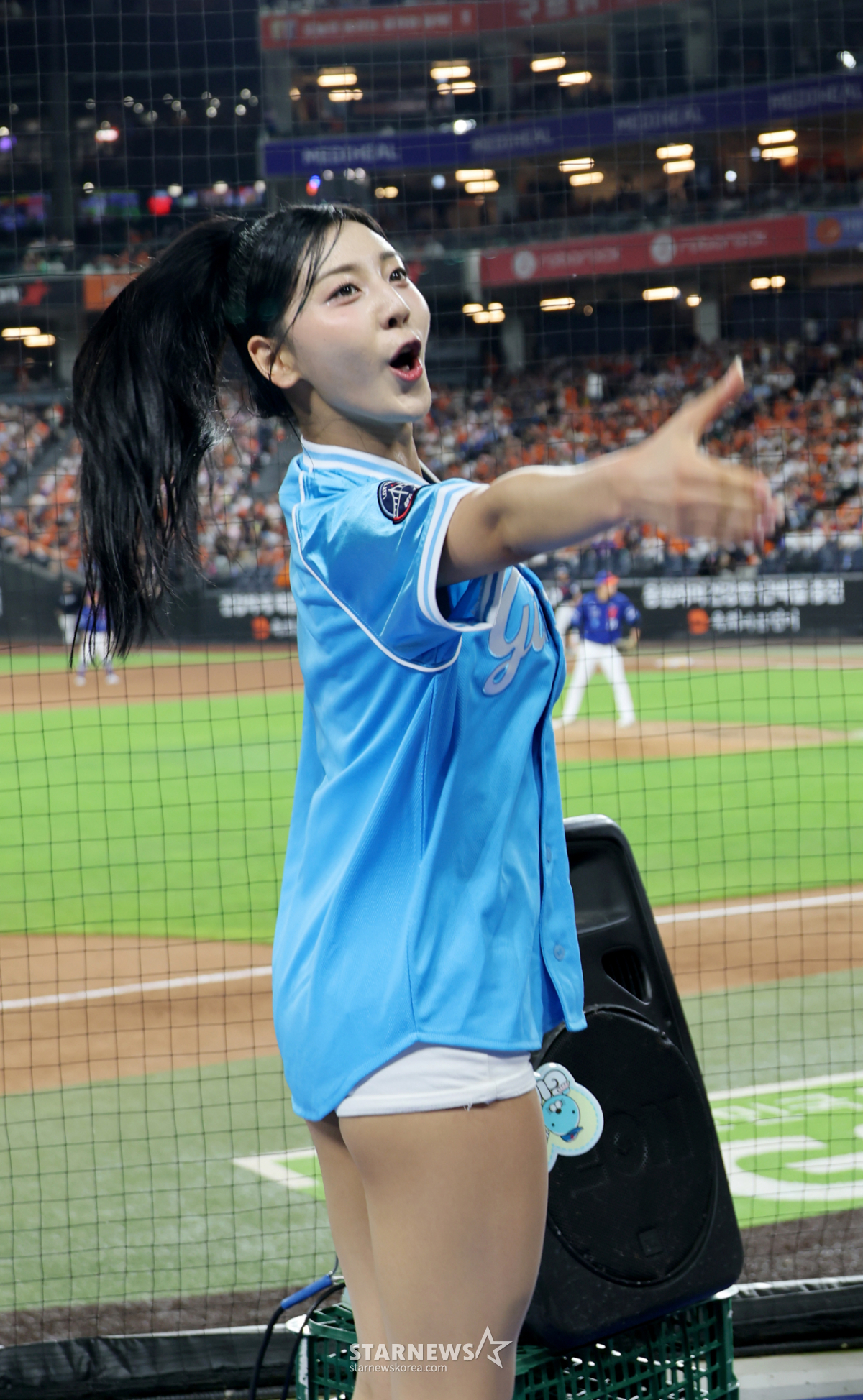 [포토] '소리질러!' 치어리더 목나경