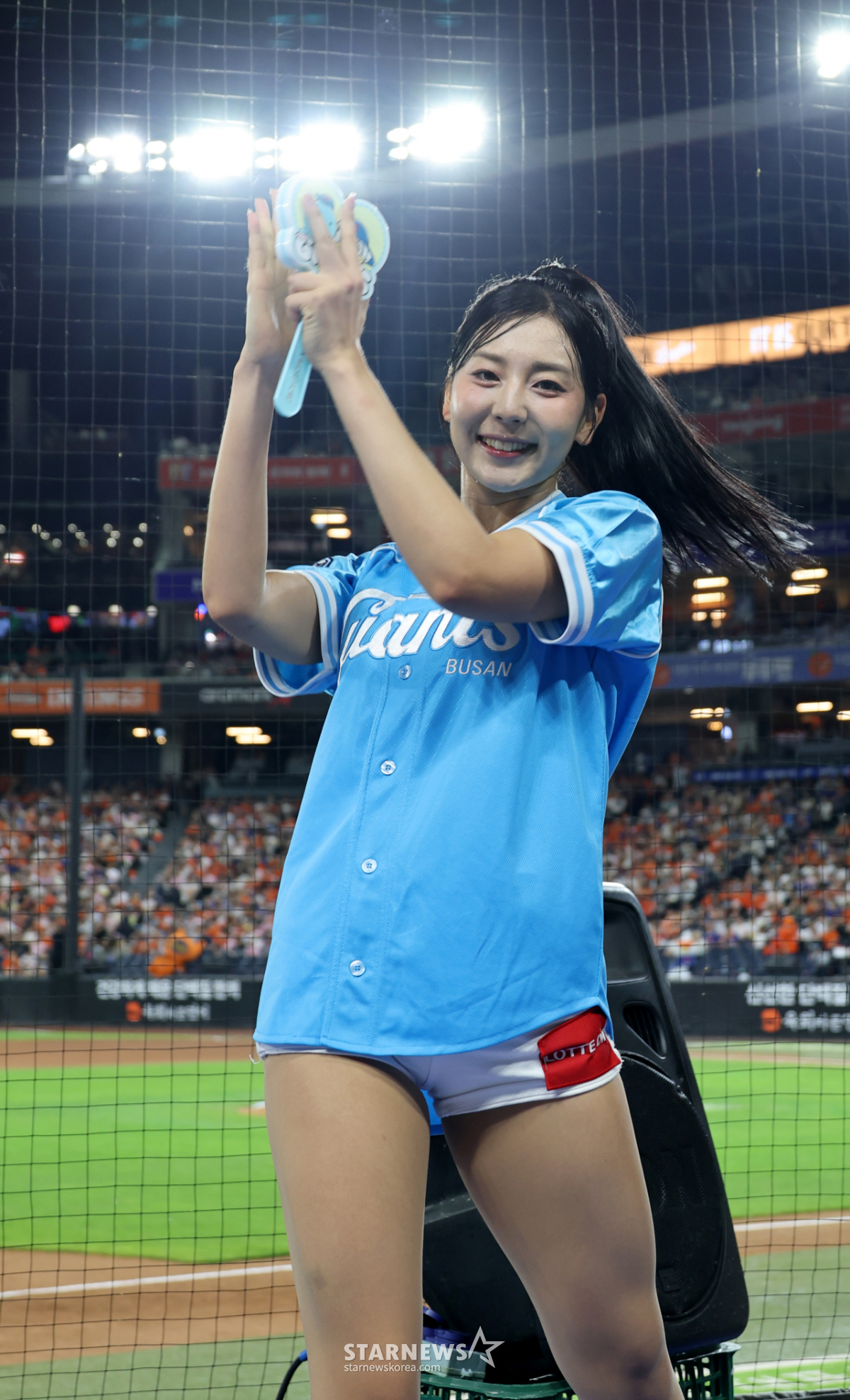 [포토] '여기 사직 아니죠?' 치어리더 목나경