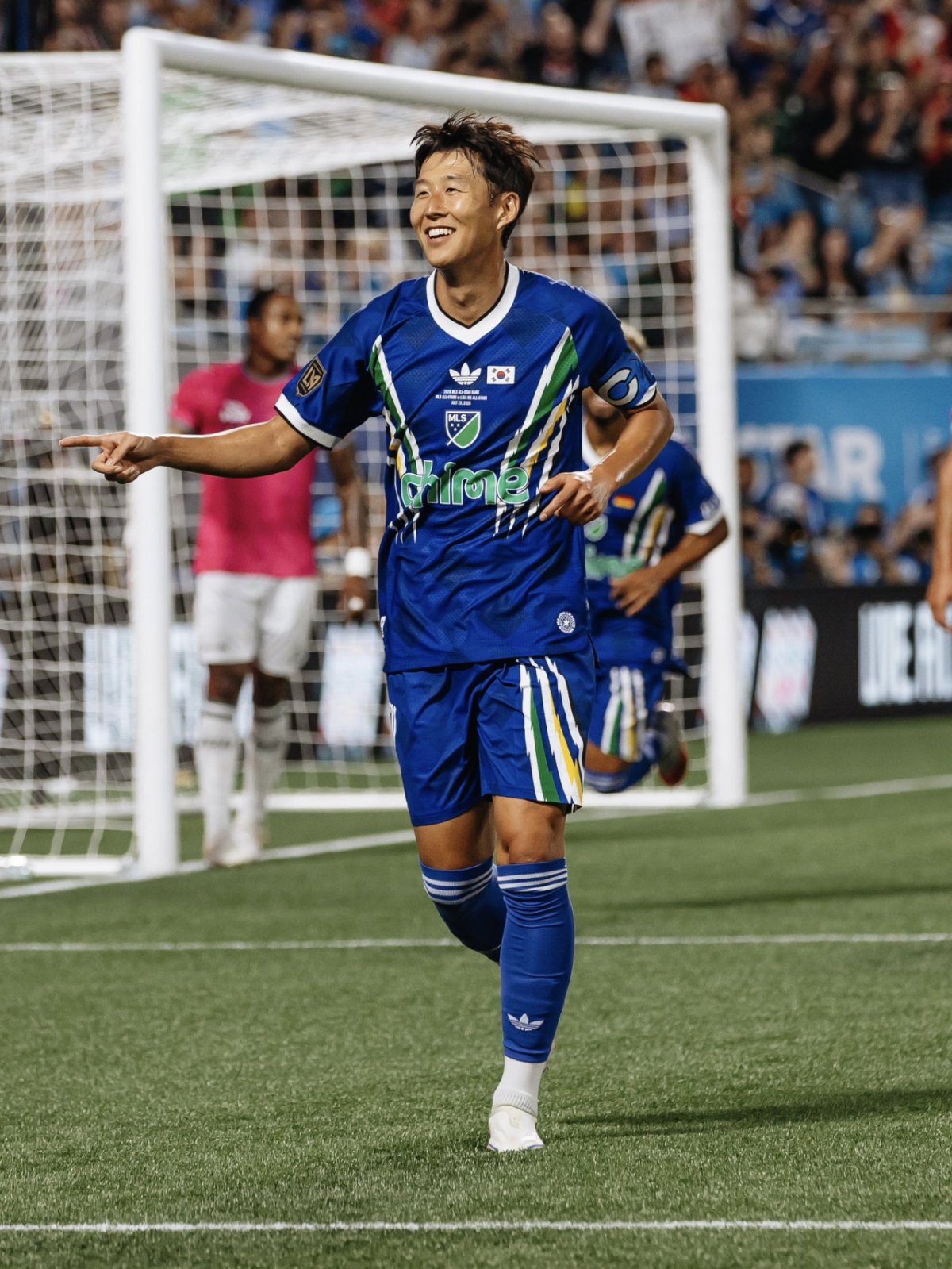 '손흥민 35분 뛰고 멀티골 폭발' MLS 올스타, 멕시코 올스타에 4-3 승리