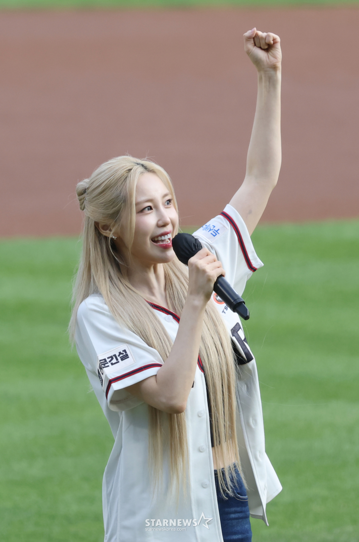 [포토] 시크릿 전효성, 허슬두 파이팅