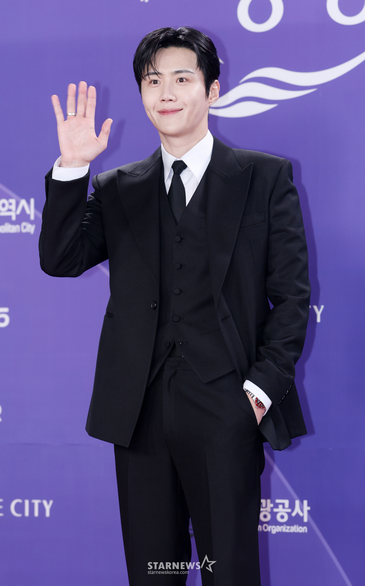 김선호, 훈훈한 보조개 미소[★포토]