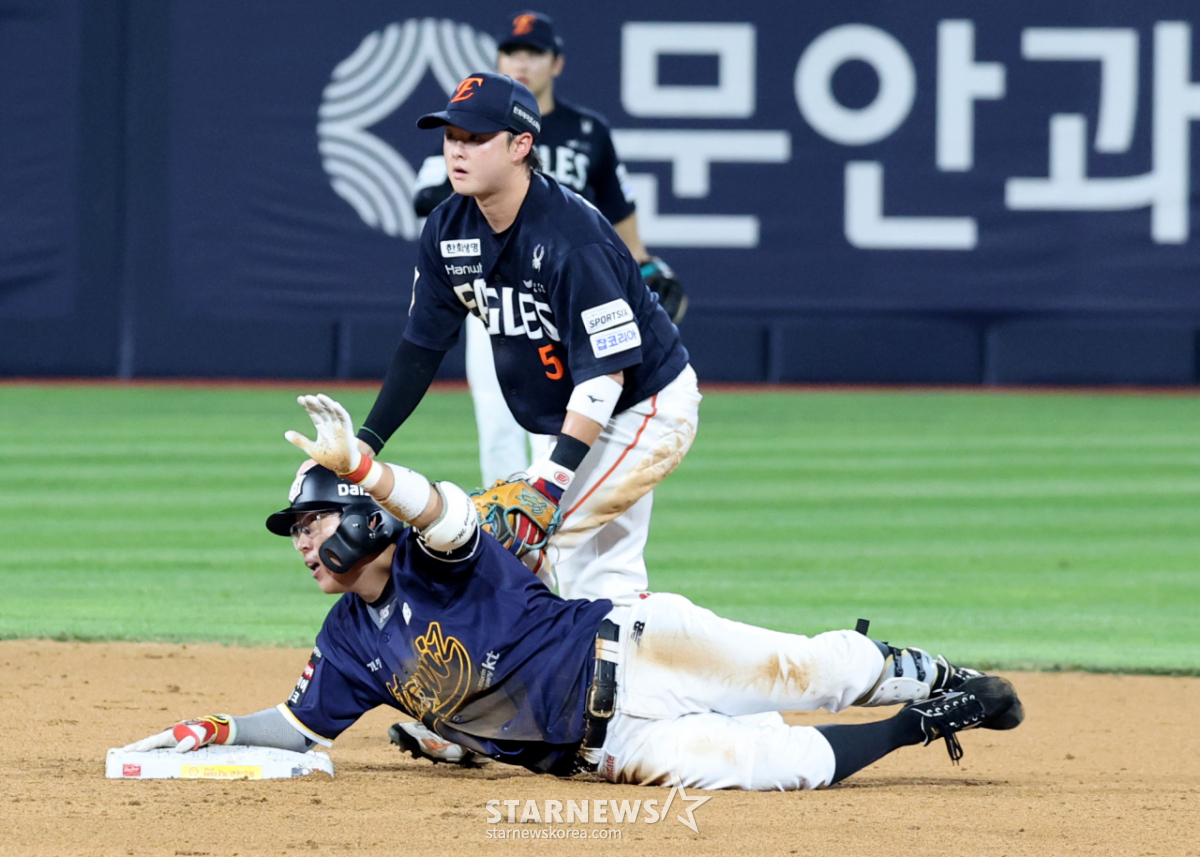 [포토] '나 살아있다' 허경민