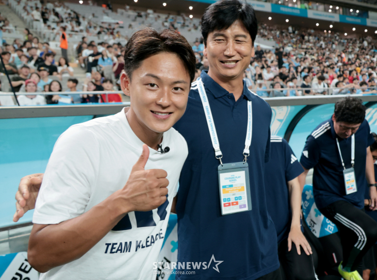 "이런 말 해도 될지 모르겠는데..." 맨시티와 붙은 정정용 감독, '딱 한 명' 콕 집어 극찬 "더 좋은 팀 가야 할 선수" [상암 현장]