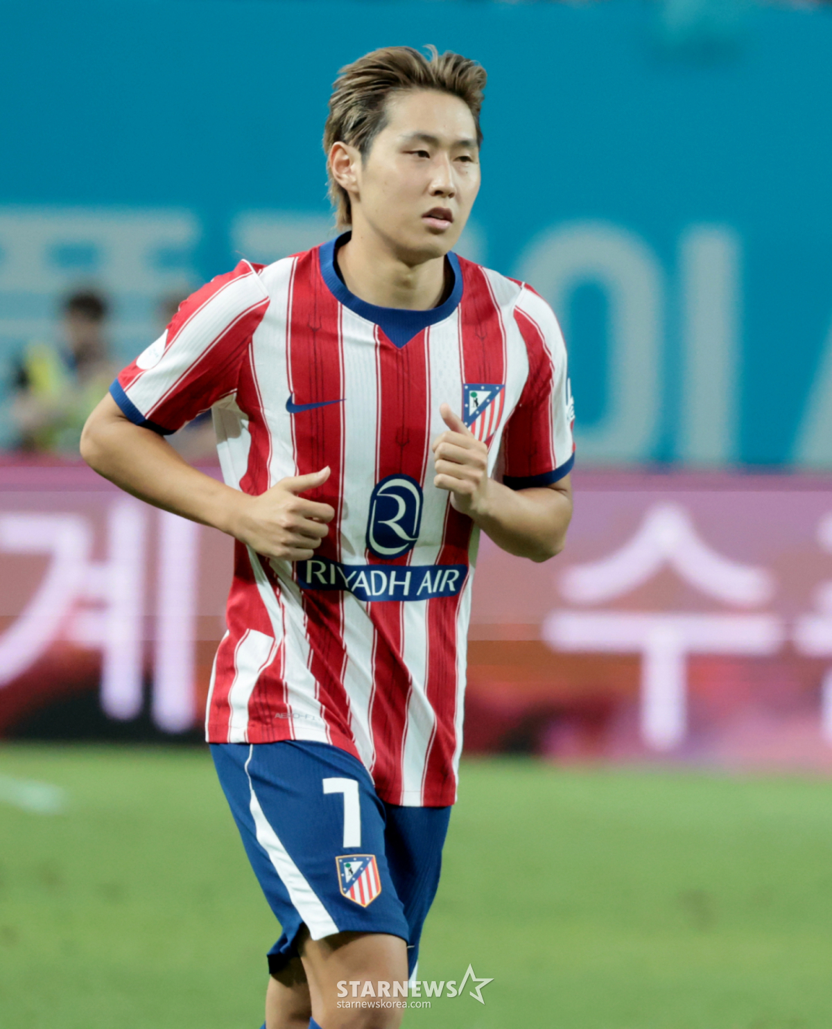 이강인, 5만여 韓 팬들 앞 AT마드리드 데뷔전... 팀은 맨시티에 1-3 역전패 [상암 현장리뷰]