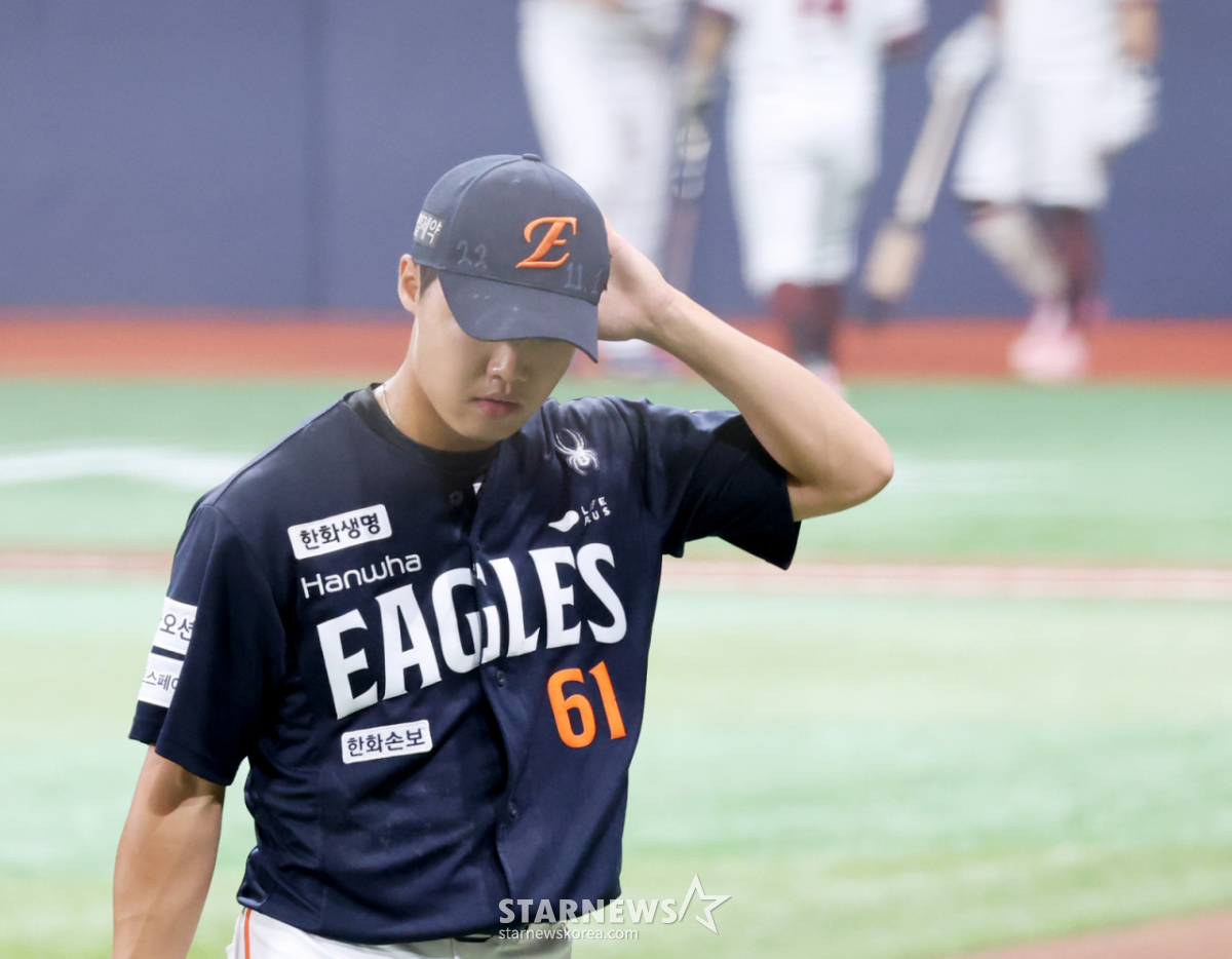 '1승이 급한데' 2군 지키는 '계약금 5억 듀오', "김서현은 내용이... 정우주는 2경기 정도 더 보고 결정" 한화의 불펜 고민