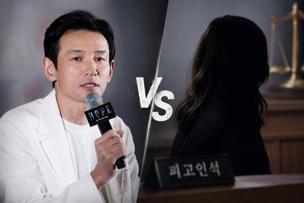 "518회 연락+유언장"vs"황정민 스토커 NO"..檢, 벌금 1천만원 구형 [종합]
