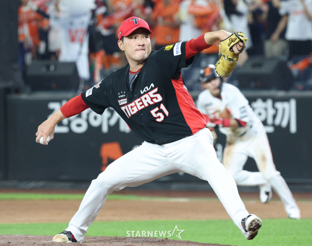 '대단하다' 타이거즈 구단 역사상 '이 기록' 1위라니! "다른 기록은 모르겠는데, 이건 욕심이 있었다"