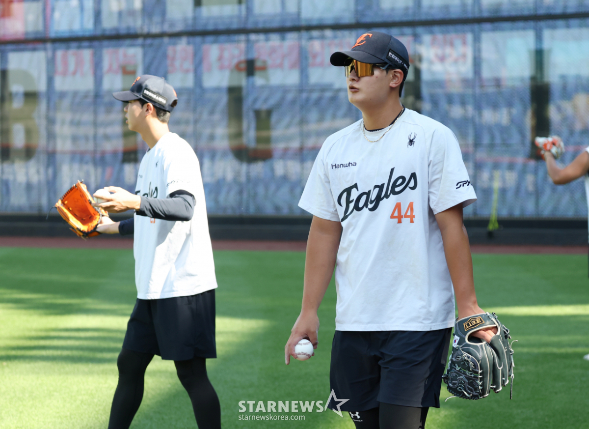 [포토] 김서현 '평점심 강화에 전력'