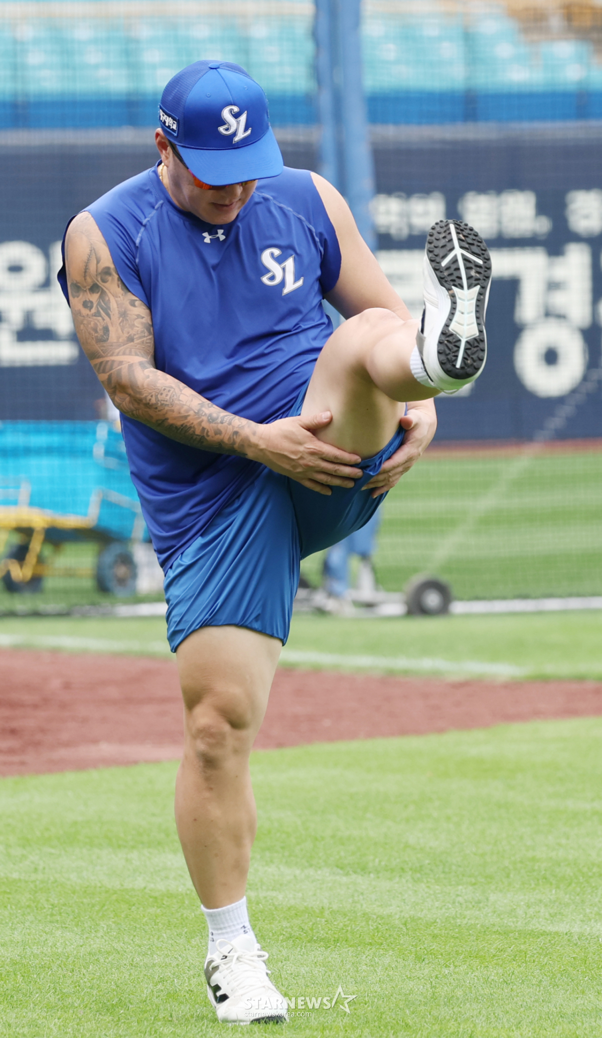 [포토] 최형우, 단독 1위로 가보자