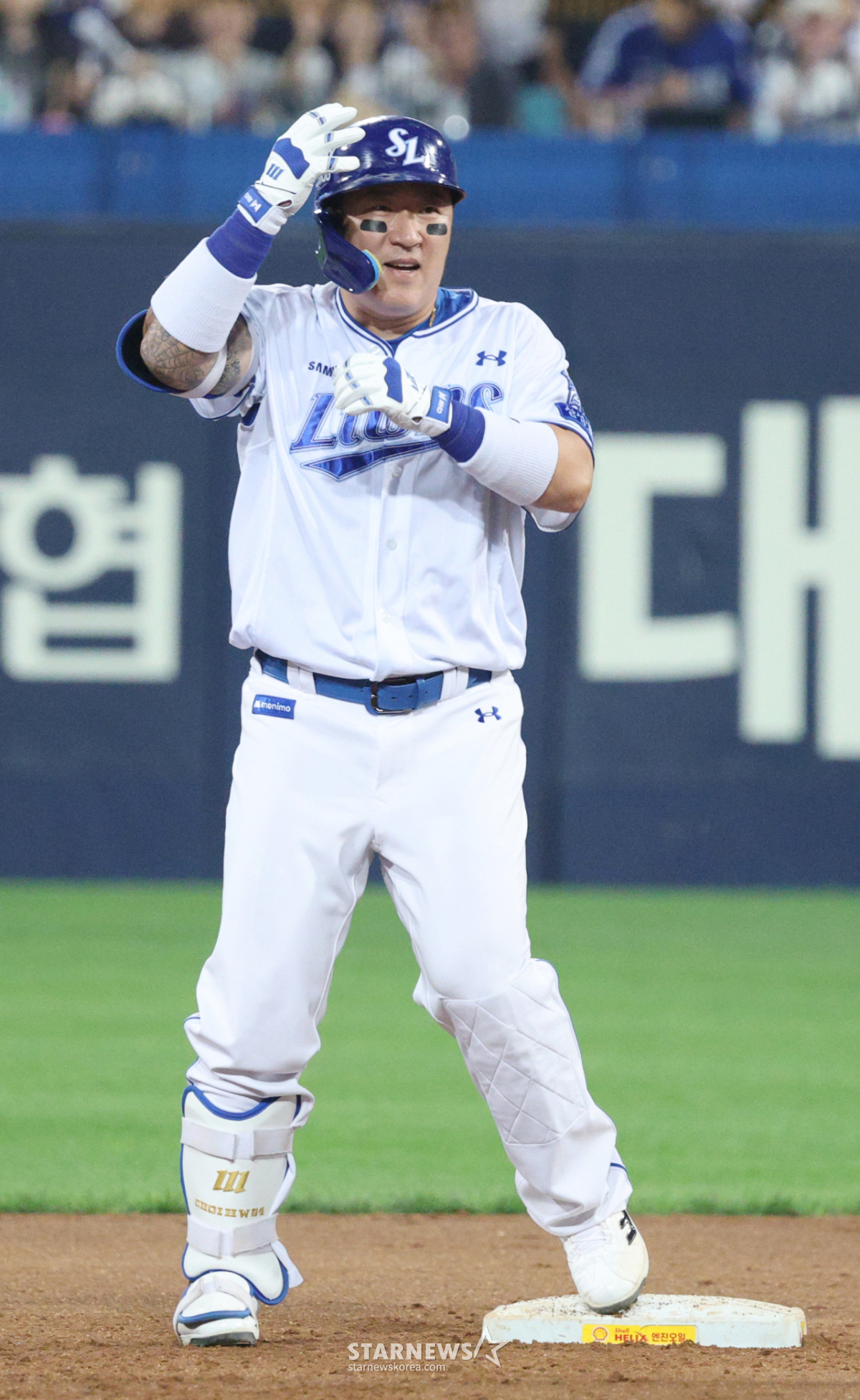 [포토] 물오른 최형우, 5횐데 3타수 3안타