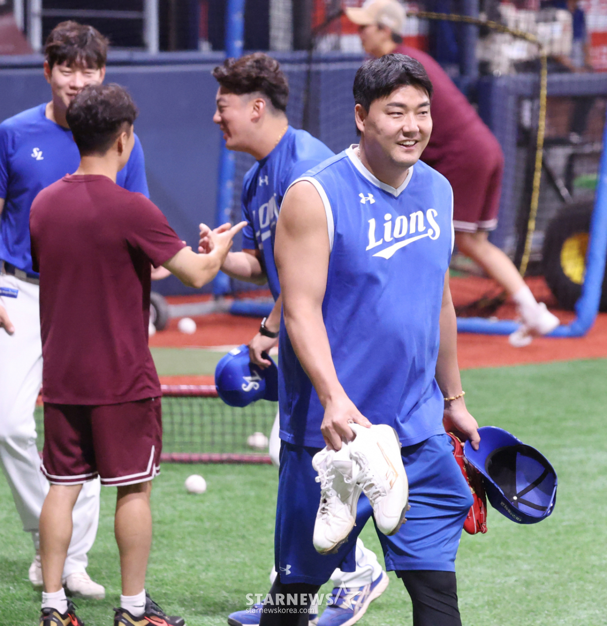 [포토] 김태훈 '아, 반가운 친정팀'
