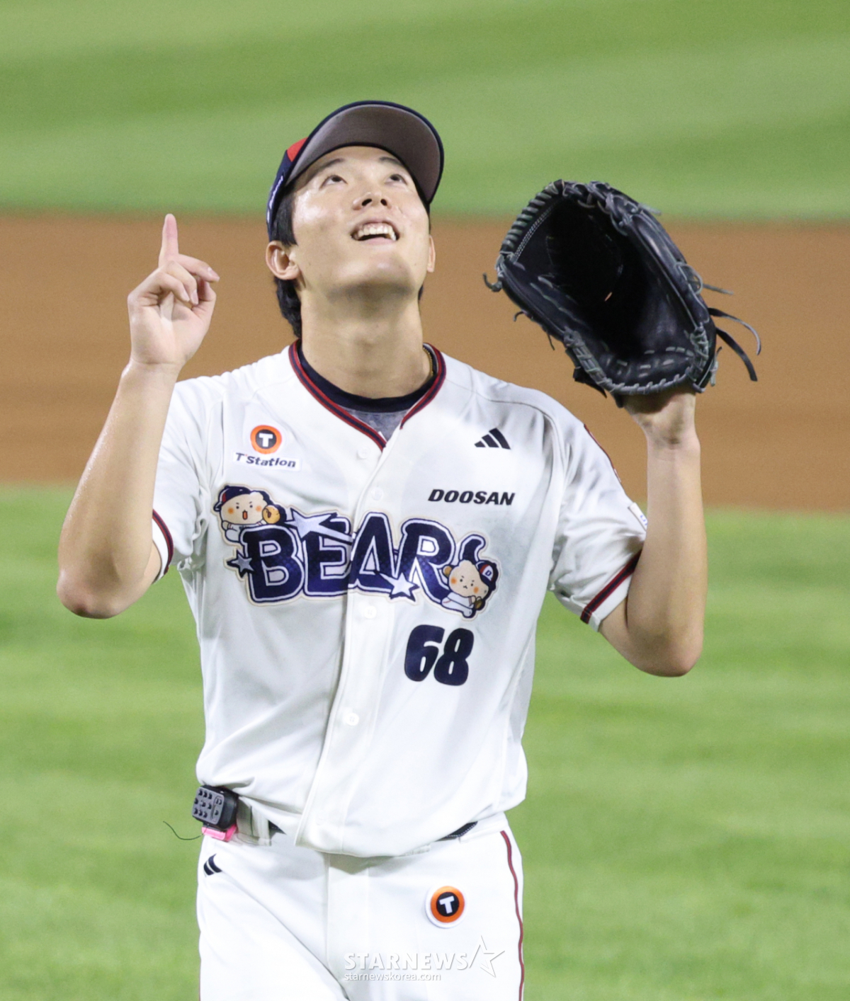 [포토] 최민석 '6이닝 1실점 미션클리어'